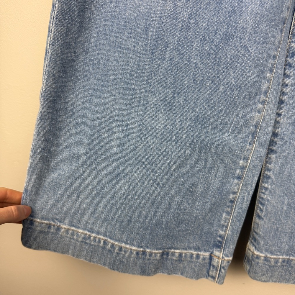 Paige Harper Ankle Wide Leg High Rise Jeans - Picture 4 of 7